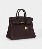 HM BK 25 Rouge Sellier Togo Gold Hardware