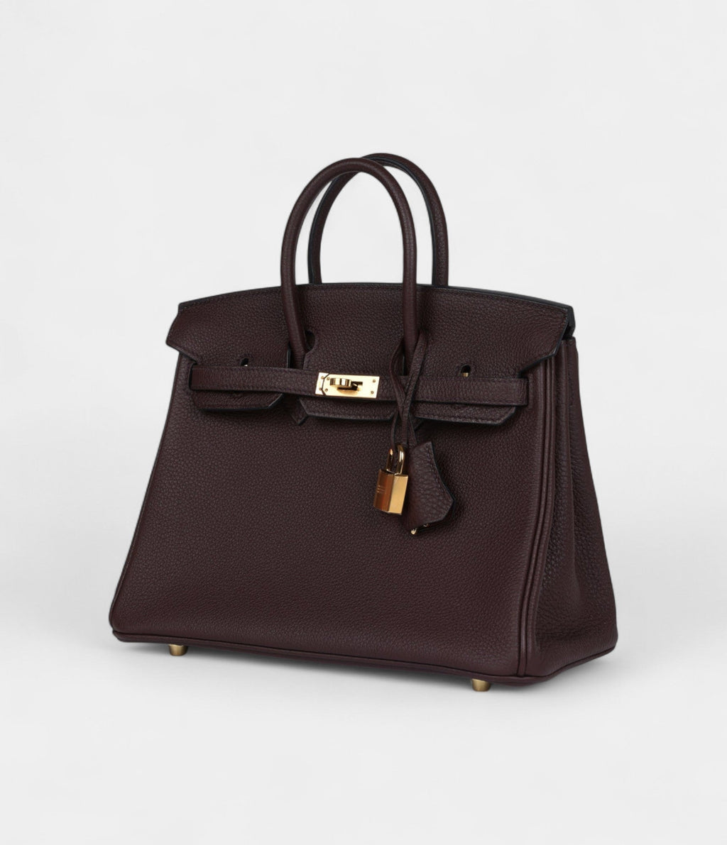 HM BK 25 Rouge Sellier Togo Gold Hardware