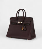 HM BK 25 Rouge Sellier Togo Gold Hardware