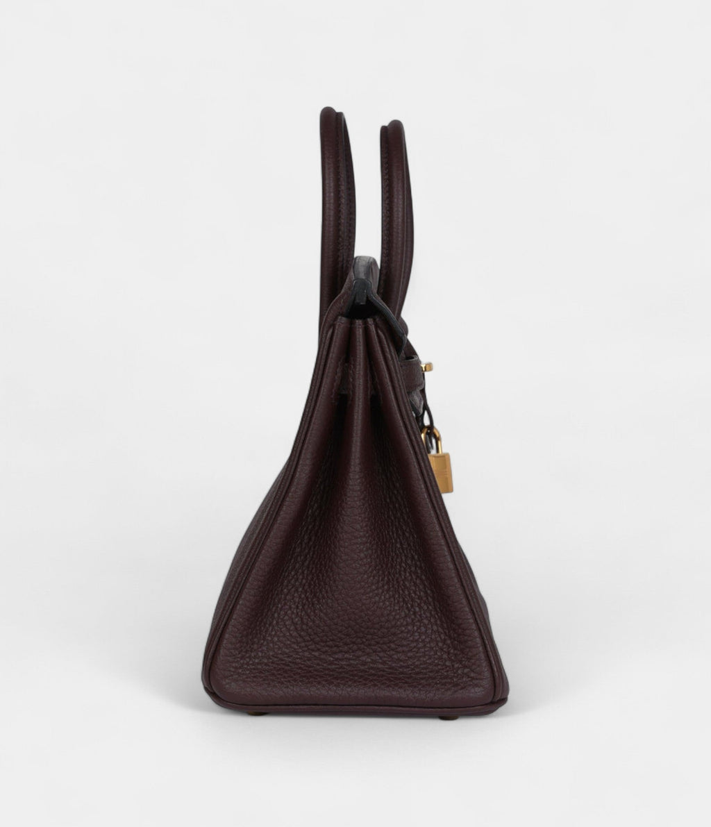 HM BK 25 Rouge Sellier Togo Gold Hardware