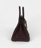 HM BK 25 Rouge Sellier Togo Gold Hardware