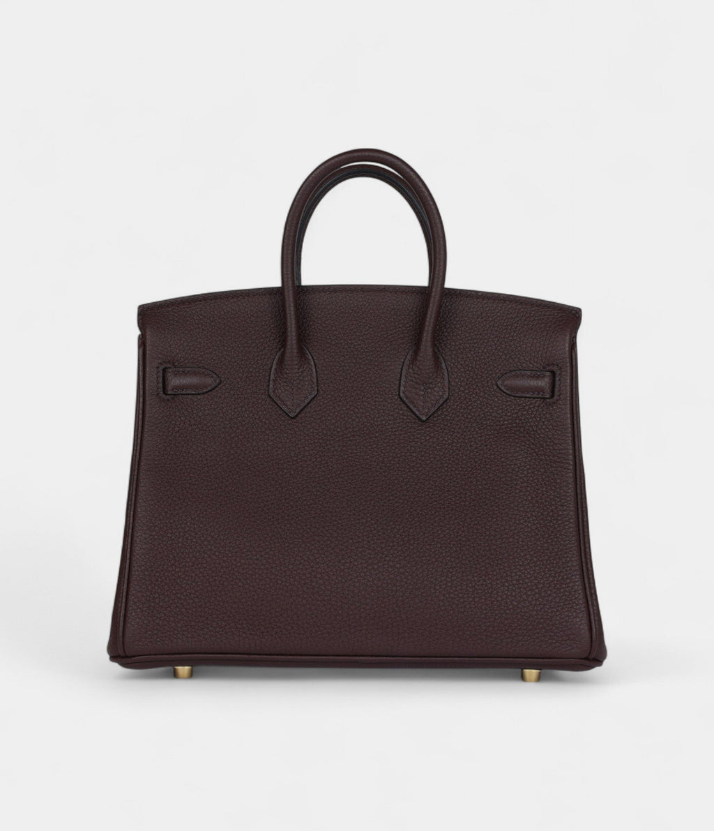 HM BK 25 Rouge Sellier Togo Gold Hardware