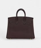 HM BK 25 Rouge Sellier Togo Gold Hardware