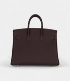 HM BK 25 Rouge Sellier Togo Gold Hardware