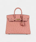 HM BK 25 Terre Cuite Ostrich Gold Hardware