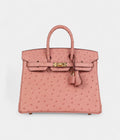 HM BK 25 Terre Cuite Ostrich Gold Hardware