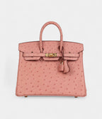 HM BK 25 Terre Cuite Ostrich Gold Hardware