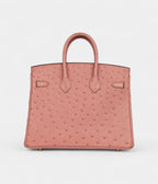 HM BK 25 Terre Cuite Ostrich Gold Hardware