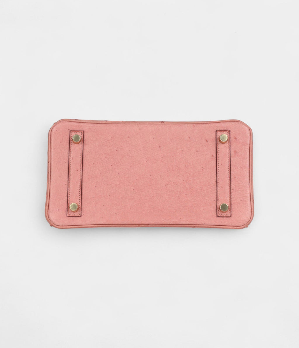 HM BK 25 Terre Cuite Ostrich Gold Hardware