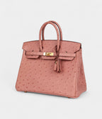 HM BK 25 Terre Cuite Ostrich Gold Hardware