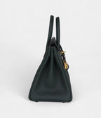 HM BK 25 Vert Fonce Togo Gold Hardware