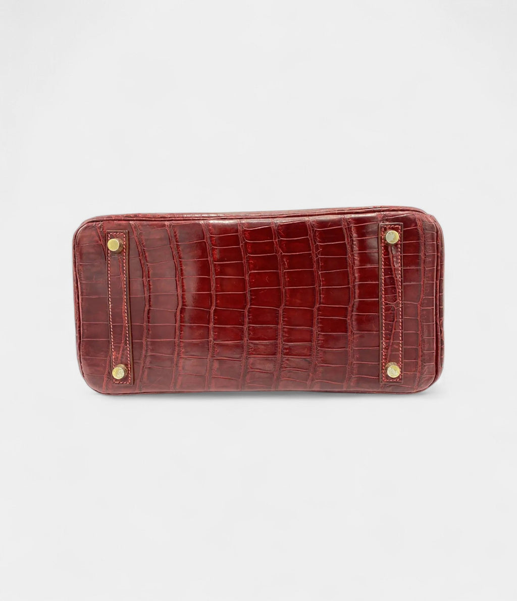 HM BK 30 Alligator Handbag The Pinnacle of Exotic Luxury
