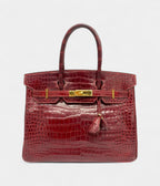 HM BK 30 Alligator Handbag The Pinnacle of Exotic Luxury