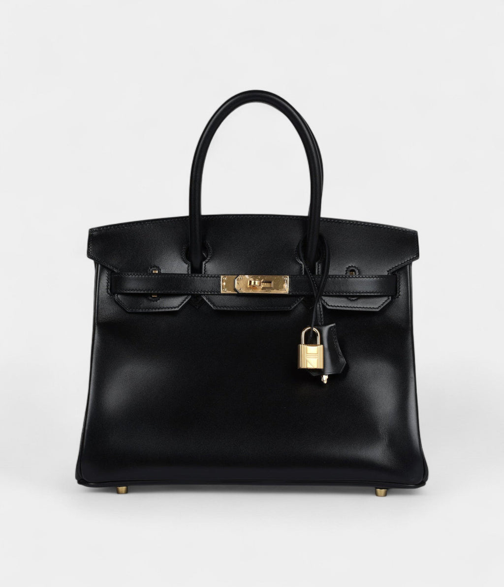 HM BK 30 Black Box Gold Hardware