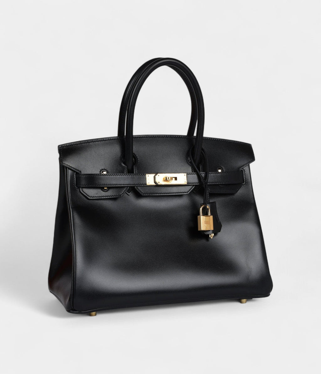 HM BK 30 Black Box Gold Hardware