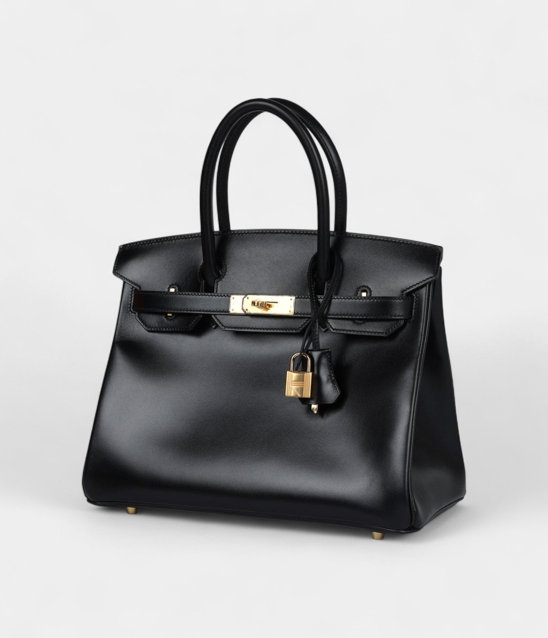 HM BK 30 Black Box Gold Hardware