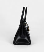 HM BK 30 Black Box Gold Hardware