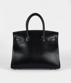 HM BK 30 Black Box Gold Hardware
