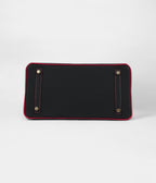 HM BK 30 Black and Rose Mexico Togo Brushed Gold Hardware