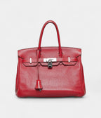 HM BK 30 Bright Red Handbag