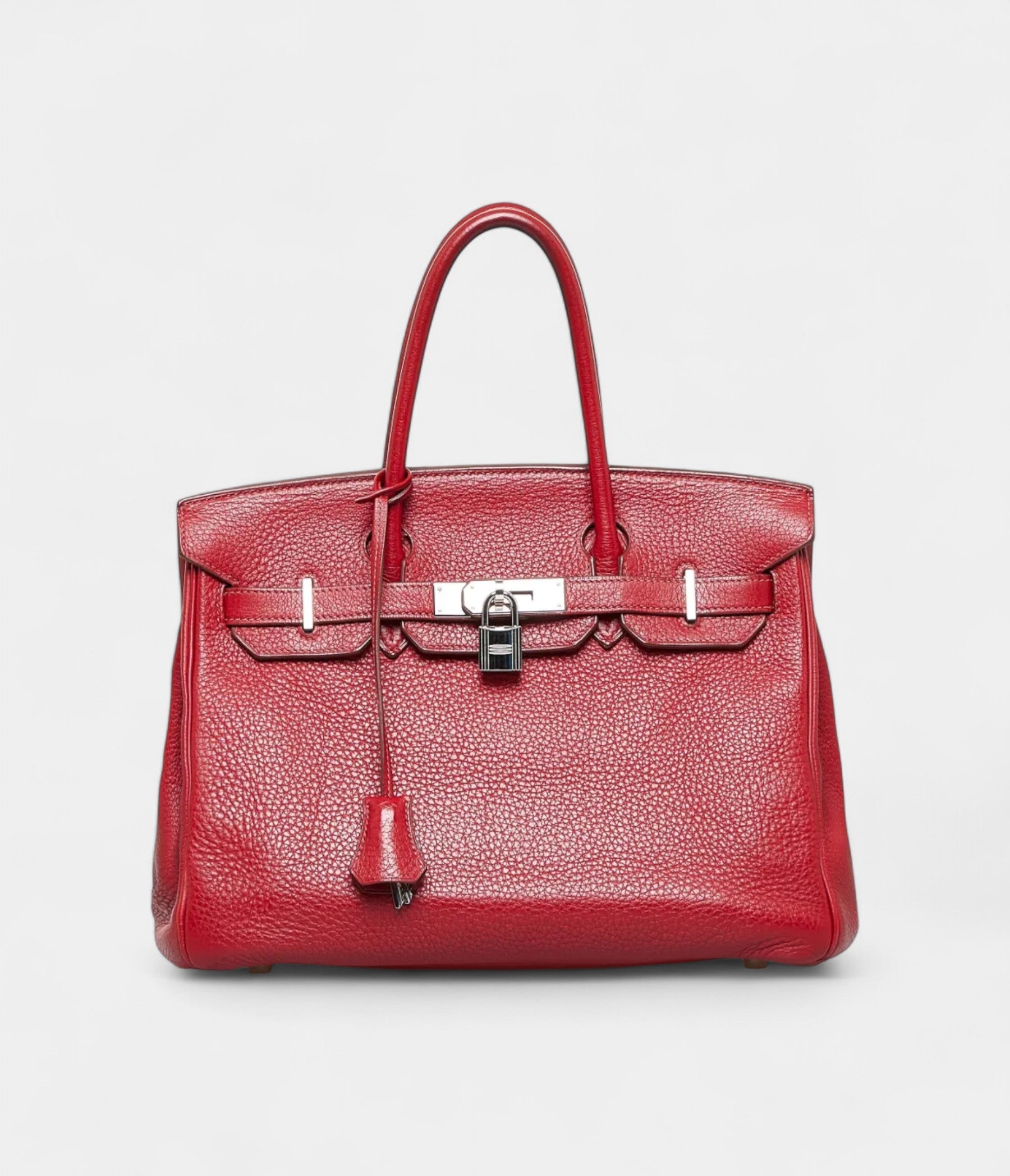 HM BK 30 Bright Red Handbag