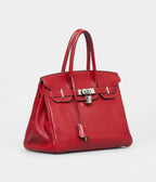 HM BK 30 Bright Red Handbag
