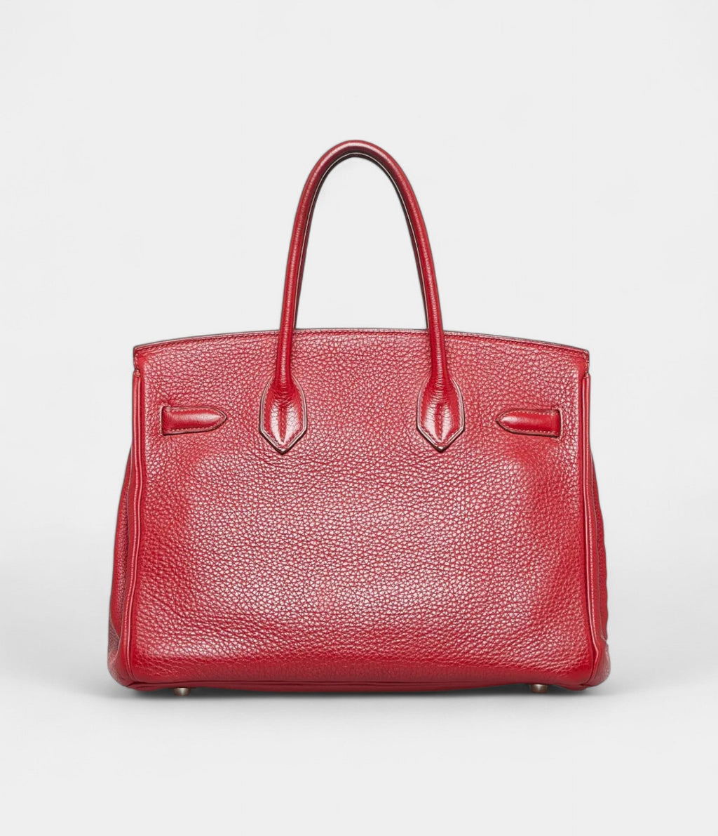 HM BK 30 Bright Red Handbag