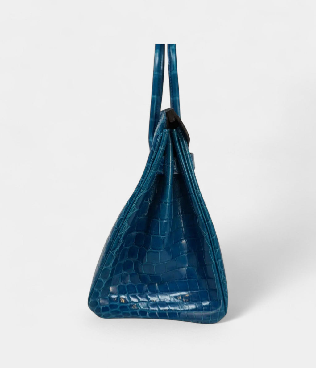 HM BK 30 Crocodile Handbag The Pinnacle of Exotic Luxury