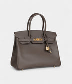 HM BK 30 Etain Epsom Gold Hardware
