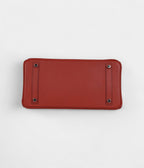 HM BK 30 Ghillies Brique Clemence and Evercolor Palladium Hardware
