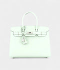 HM BK 30 Green Leather Tote A Timeless Icon of Luxury