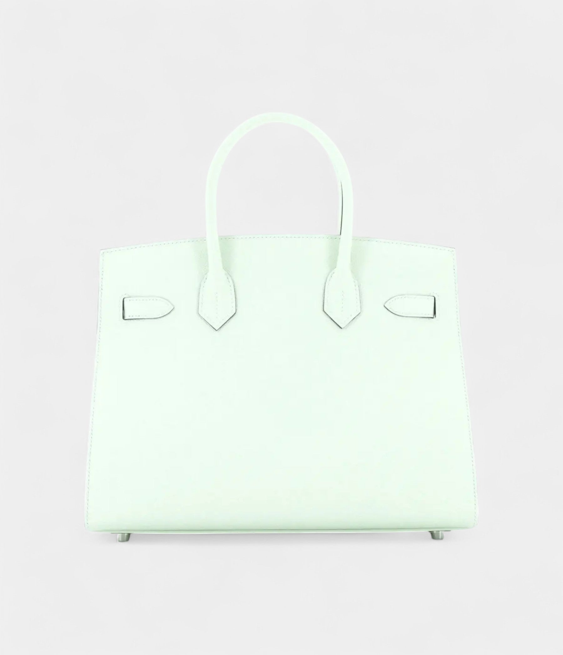 HM BK 30 Green Leather Tote A Timeless Icon of Luxury