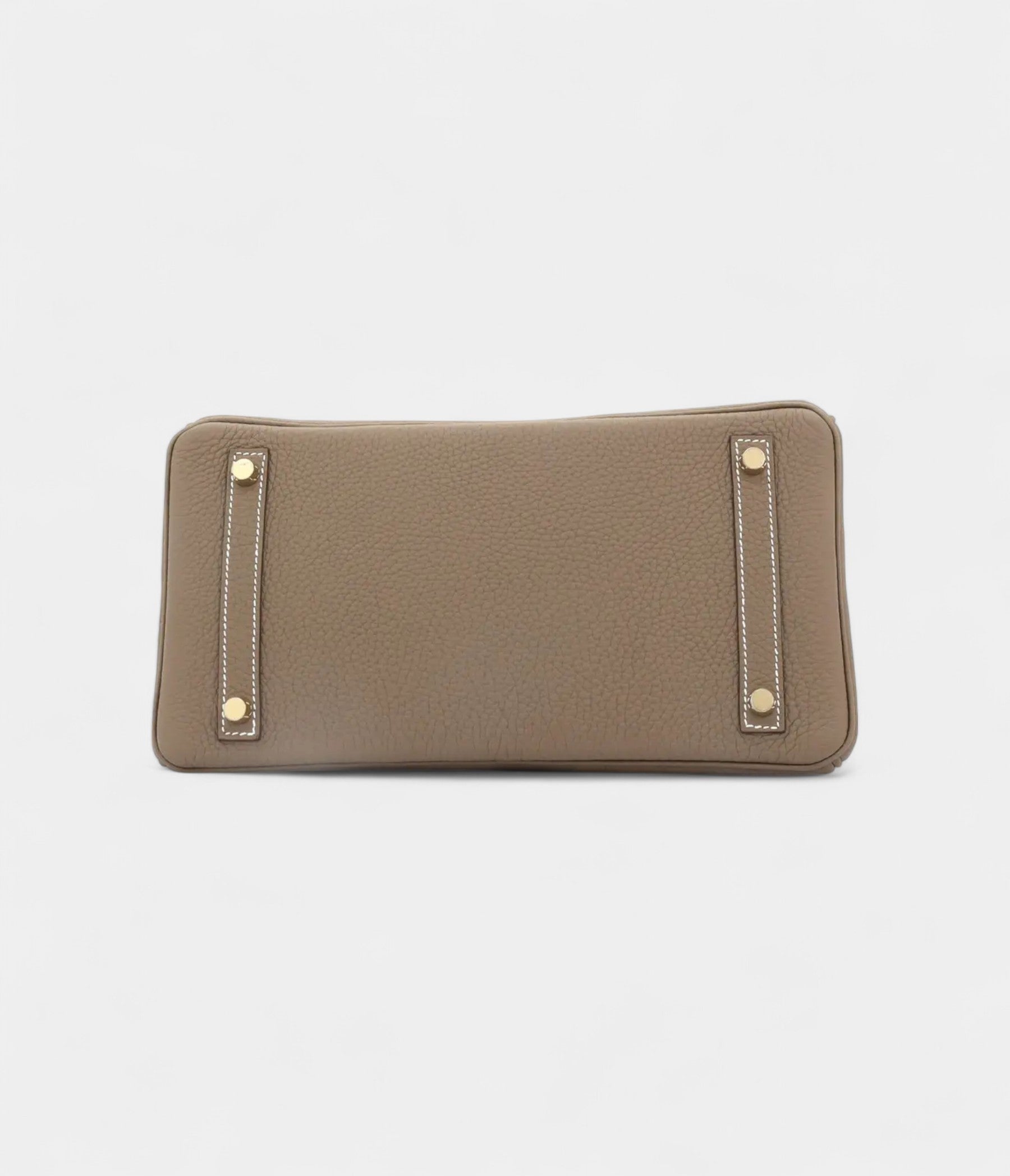 Hermes BK 30 Grey leather handbag