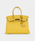 HM BK 30 Jaune de Naples Novillo Gold Hardware