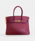 HM BK 30 Leather Handbag A Timeless Icon of Luxury