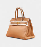 HM BK 30 Leather Handbag A Timeless Luxury Classic