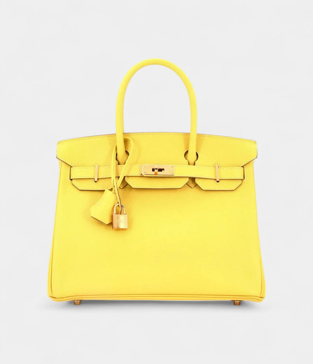 HM BK 30 Leather Handbag A Timeless Symbol of Luxury
