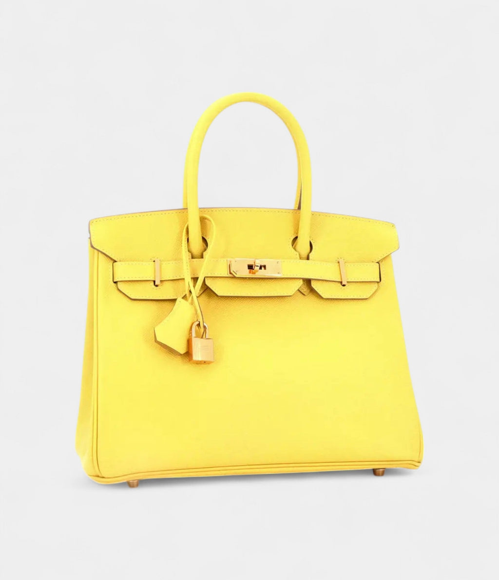 HM BK 30 Leather Handbag A Timeless Symbol of Luxury