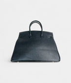 HM BK 30 Leather Handbag Secure Lock-and-Key System
