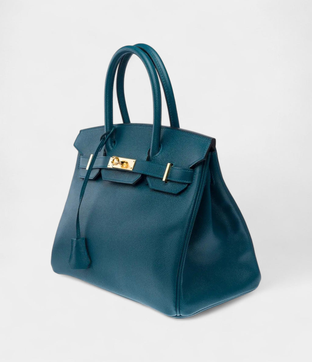 HM BK 30 Leather Handbag The Gold Standard of Timeless Elegance