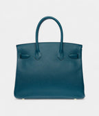 HM BK 30 Leather Handbag The Gold Standard of Timeless Elegance