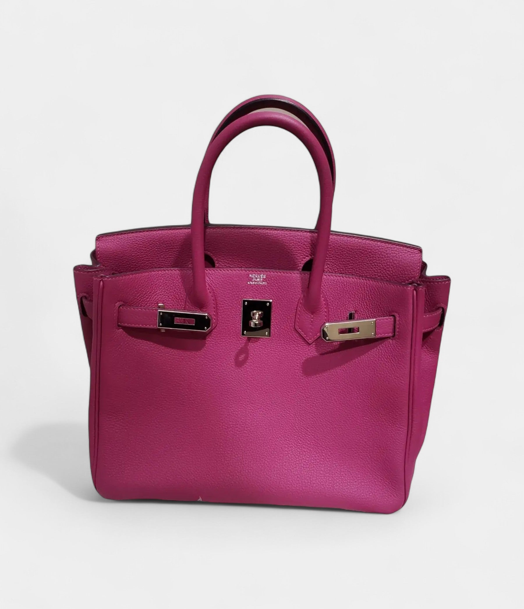 HM BK 30 Leather Handbag Timeless Craftsmanship in an Iconic Silhouette