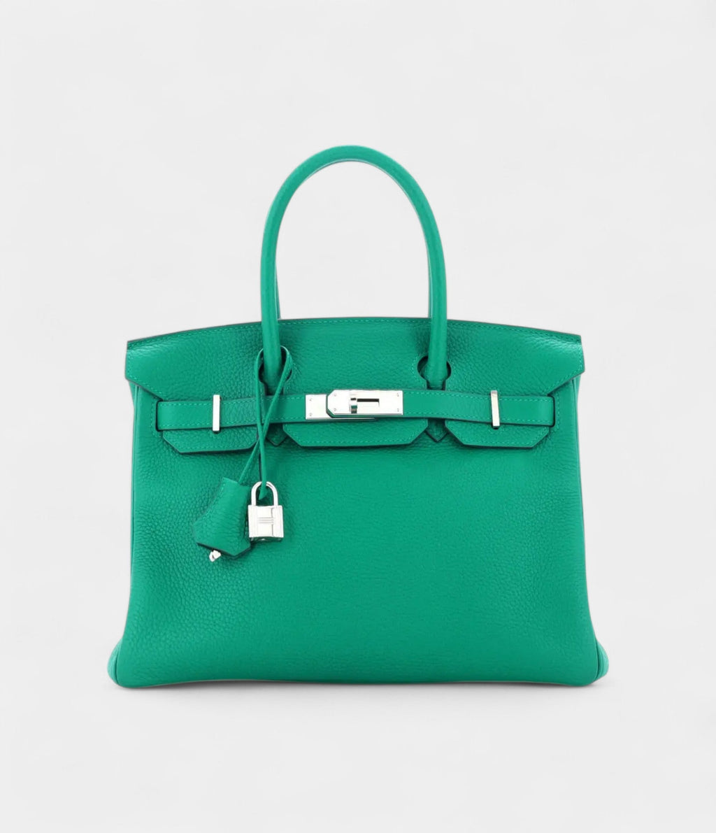 HM BK 30 Leather Handbag Timeless Elegance in Every Stitch