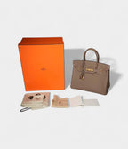 HM BK 30 Leather Handbag Timeless Craftsmanship Meets Iconic Elegance