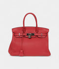 HM BK 30 Leather Handbag Timeless Elegance in a Classic Silhouette