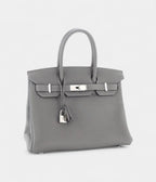 HM BK 30 Leather Tote A Signature of Timeless Luxury