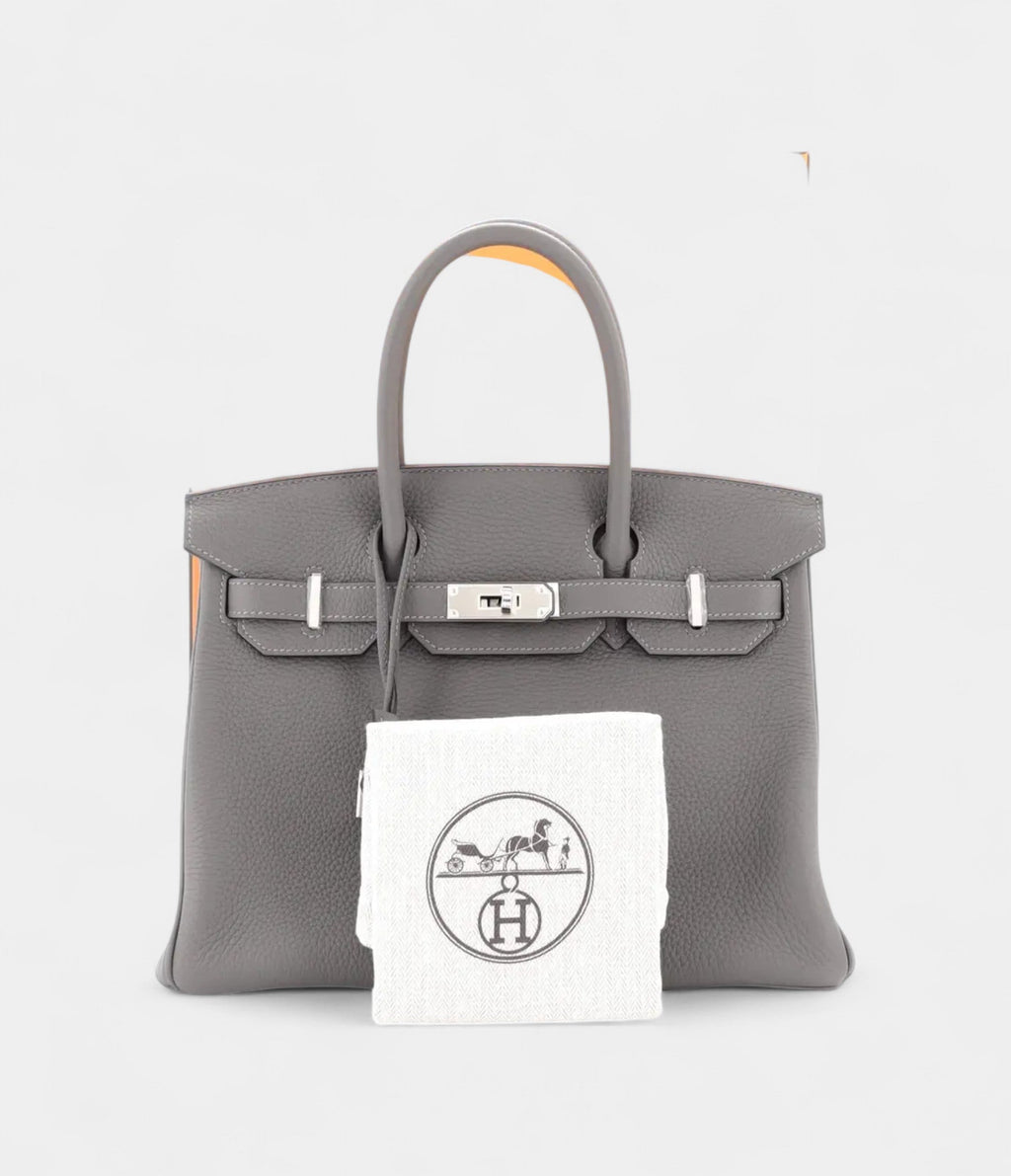 HM BK 30 Leather Tote A Signature of Timeless Luxury