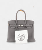 HM BK 30 Leather Tote A Signature of Timeless Luxury
