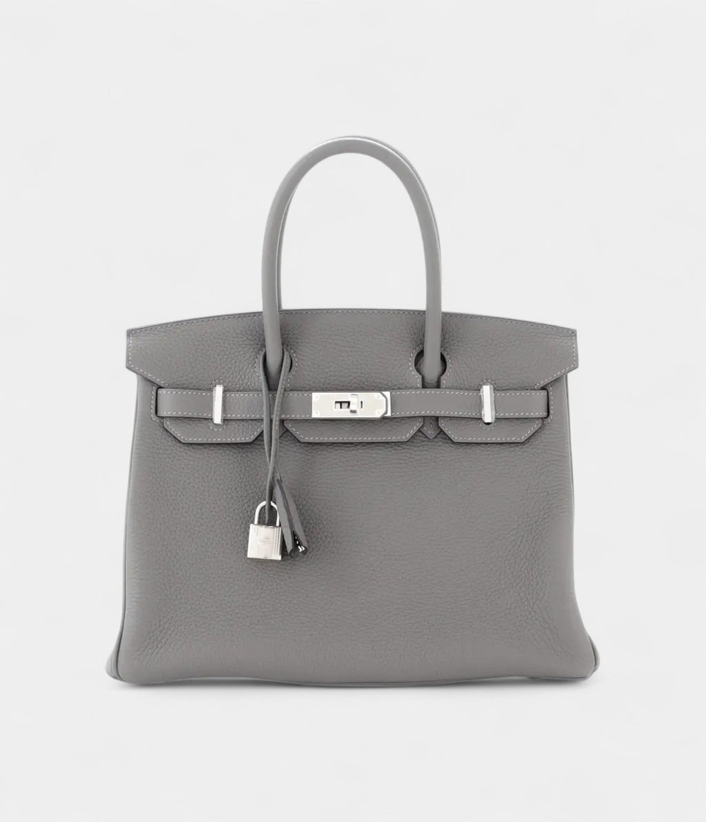 HM BK 30 Leather Tote A Signature of Timeless Luxury