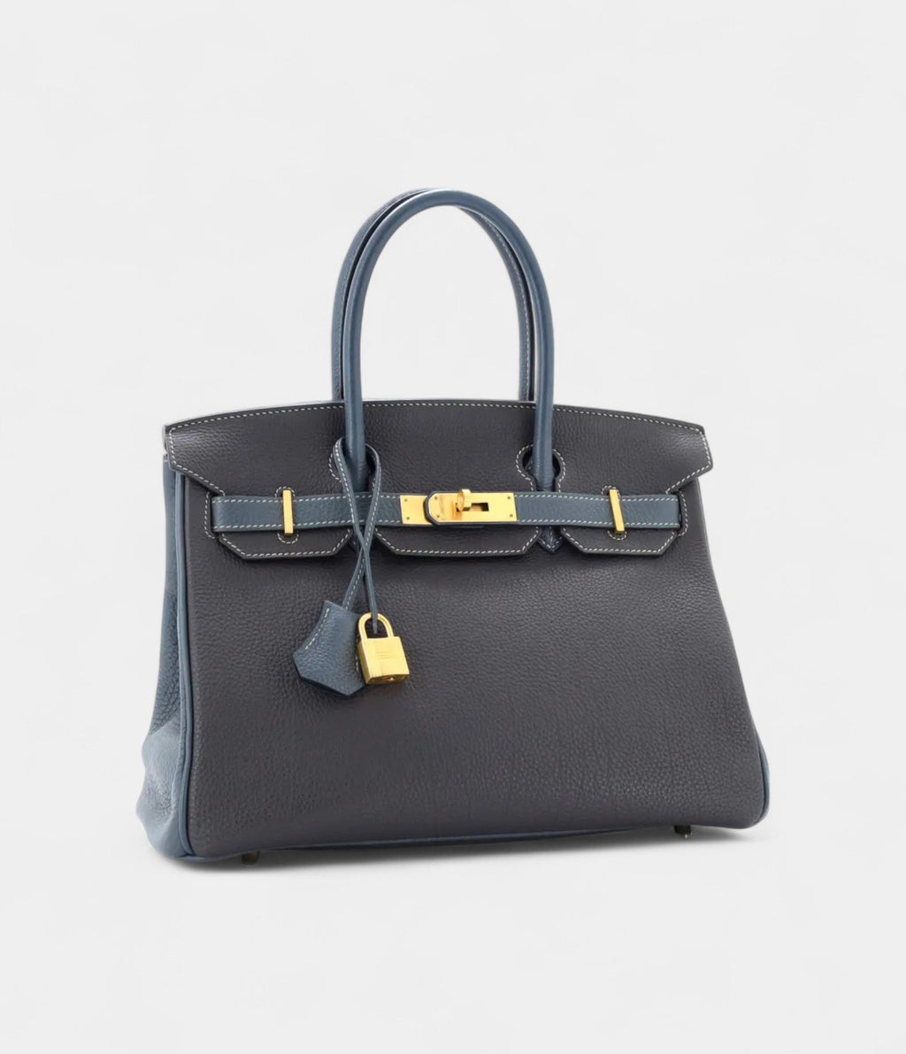 HM BK 30 Leather Tote A Timeless Luxury Classic